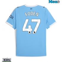 Manchester City Phil Foden #47 Replica Home Shirt 2025-26 Short Sleeve